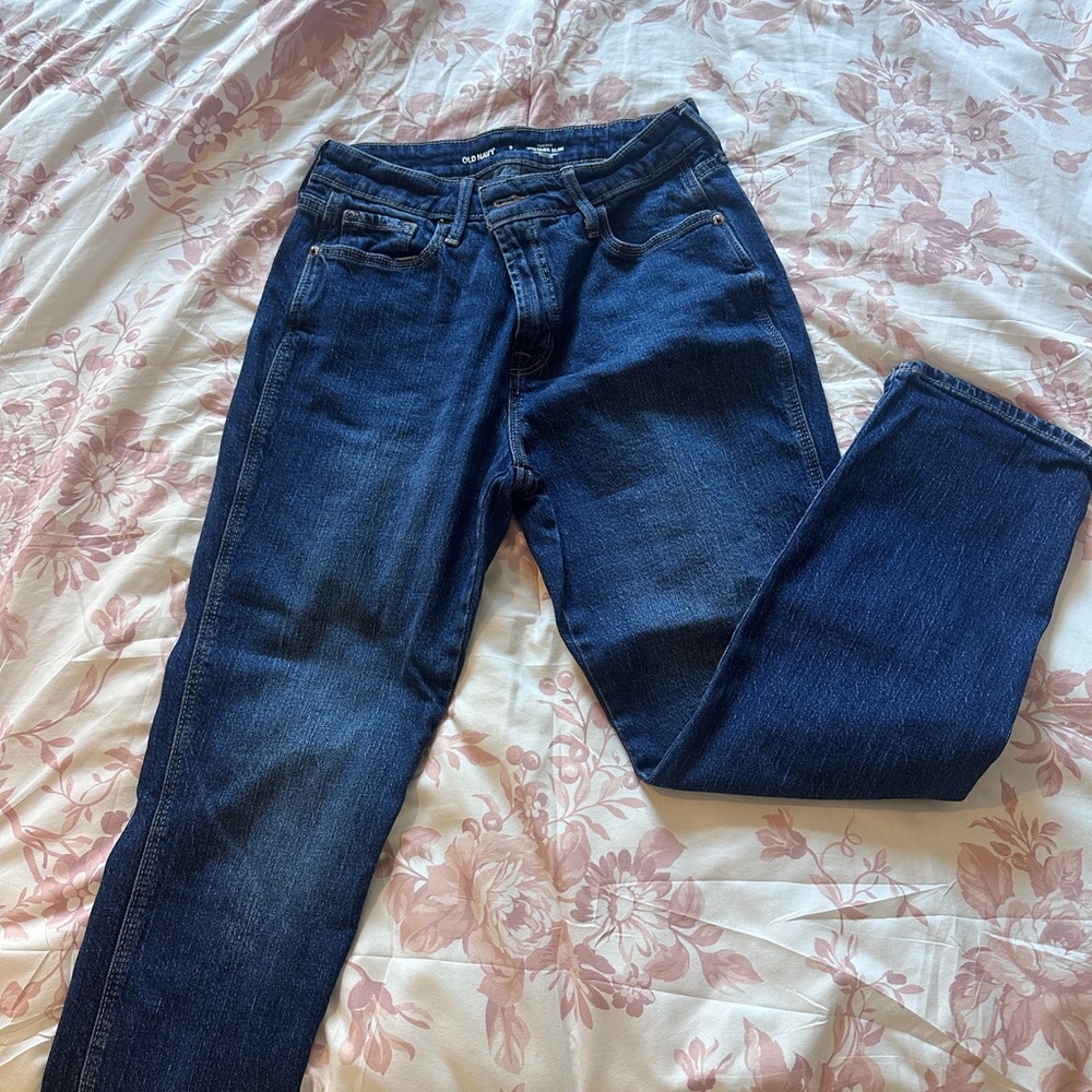 Old Navy Dark Blue Skinny Jeans